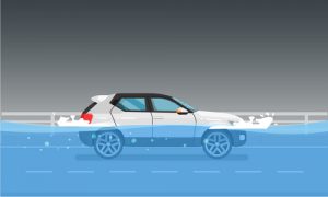 Read more about the article Kỹ năng lái xe ô tô qua vùng ngập nước không chết máy