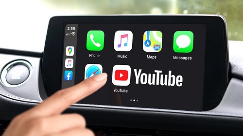 apple carplay có xem được youtube không