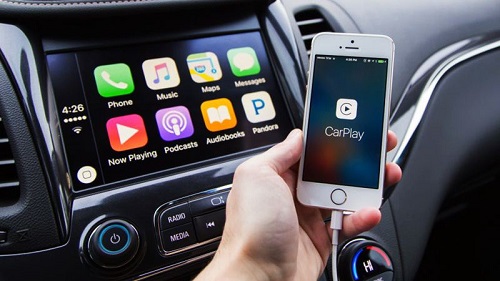 kết nối apple carplay có dây