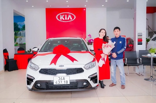 lễ giao xe kia k3 trả góp tại hải dương