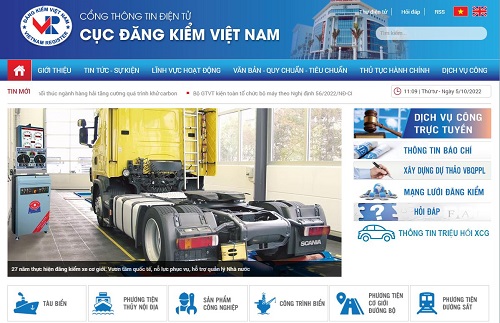 kiểm tra phạt nguội xe ô tô qua trang web cục đăng kiểm